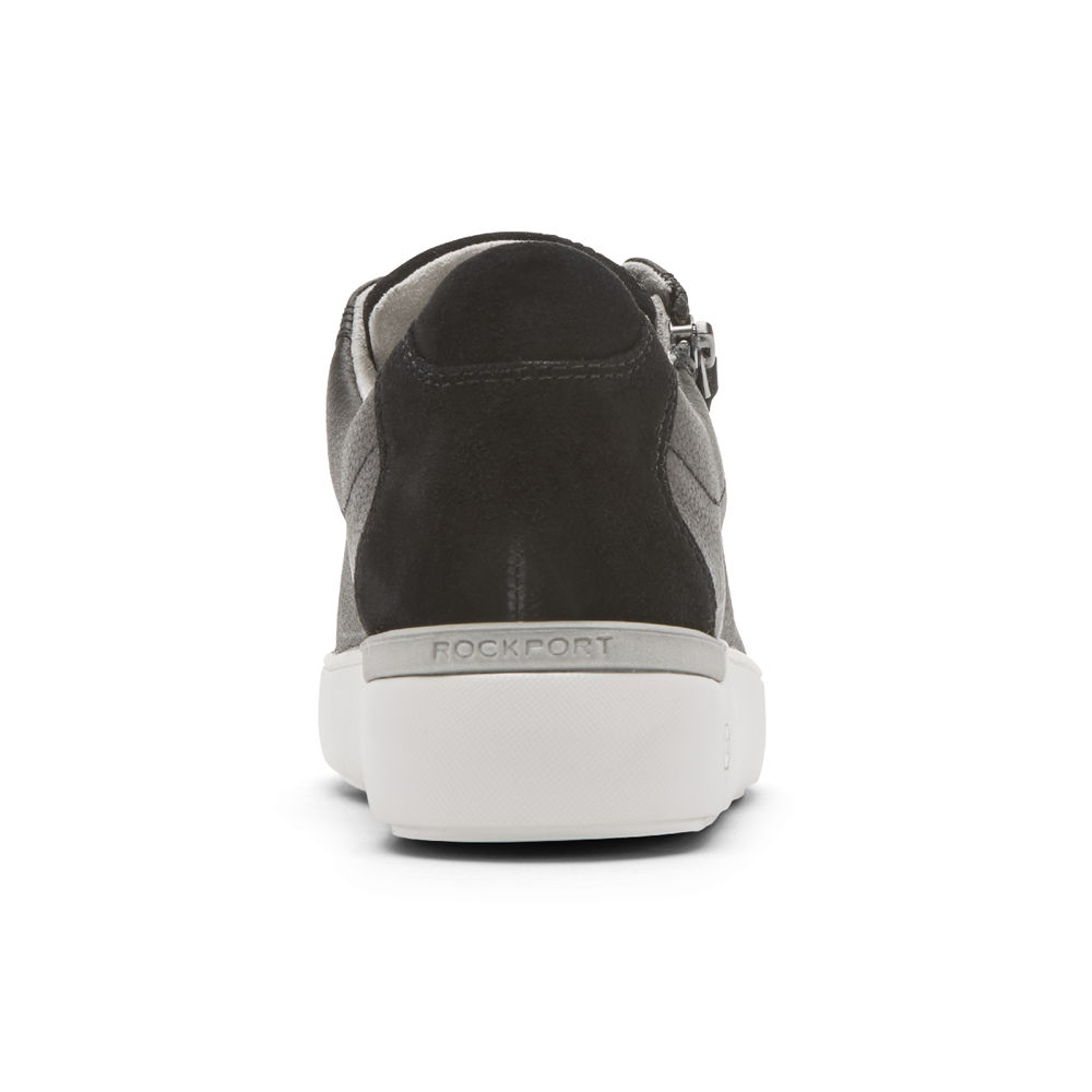 Tenis Rockport Mulher Pretas - Truflex Parissa Laced - 42865UHKE